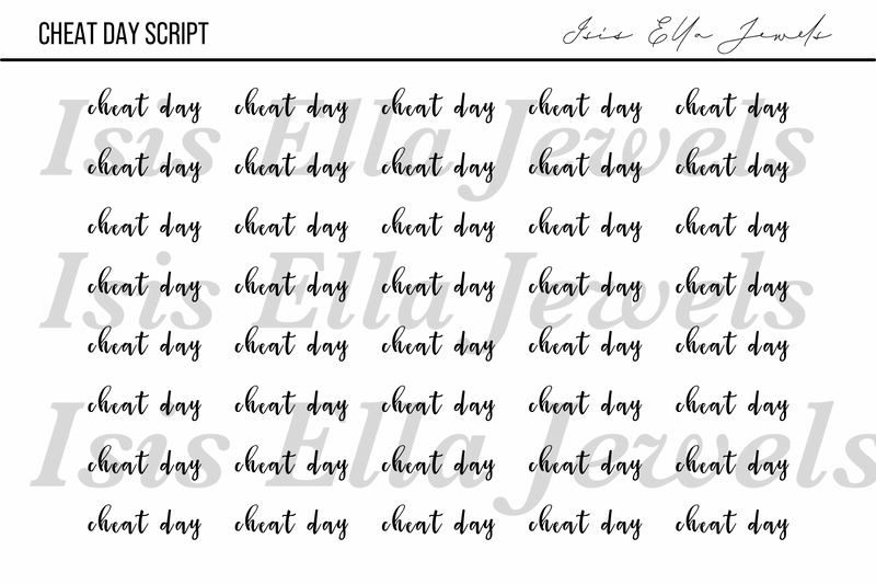 Cheat Day Script