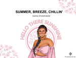 Summer Breeze Chillin' Digital Sticker Book