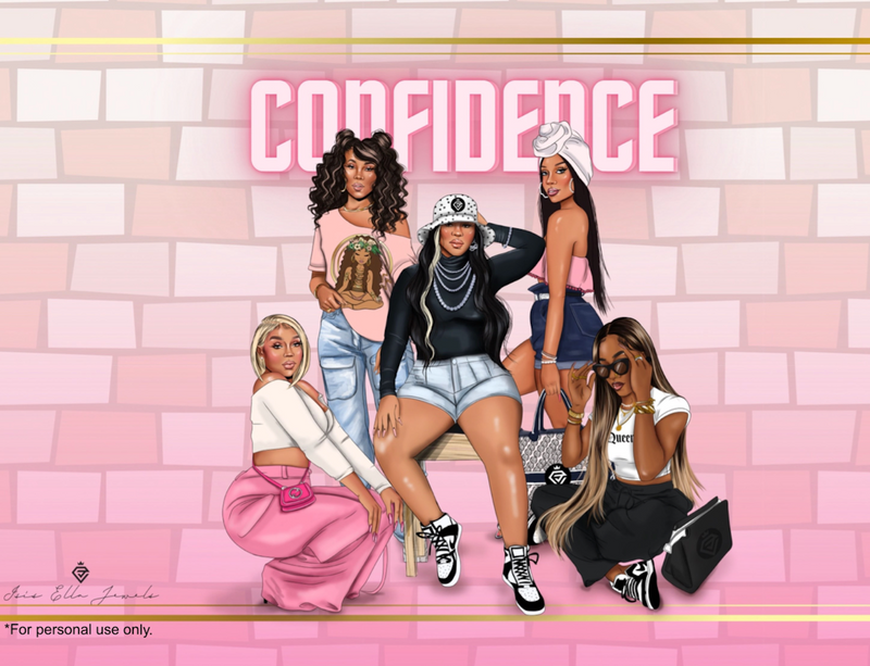 Confidence Digital Sticker Book