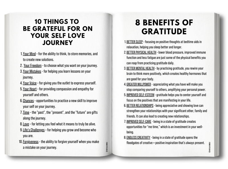 "GRATITUDE" FOCUS JOURNAL