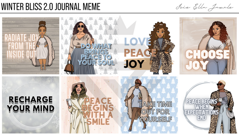 Winter Bliss 2.0 Journal Meme