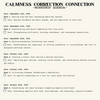 Calmness, Correction, Connection Workshop