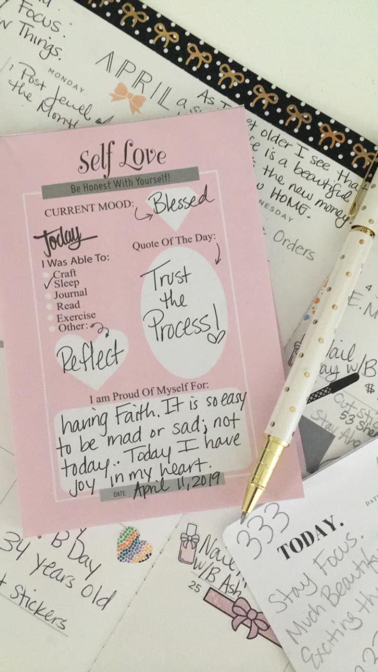Self Love List Pad