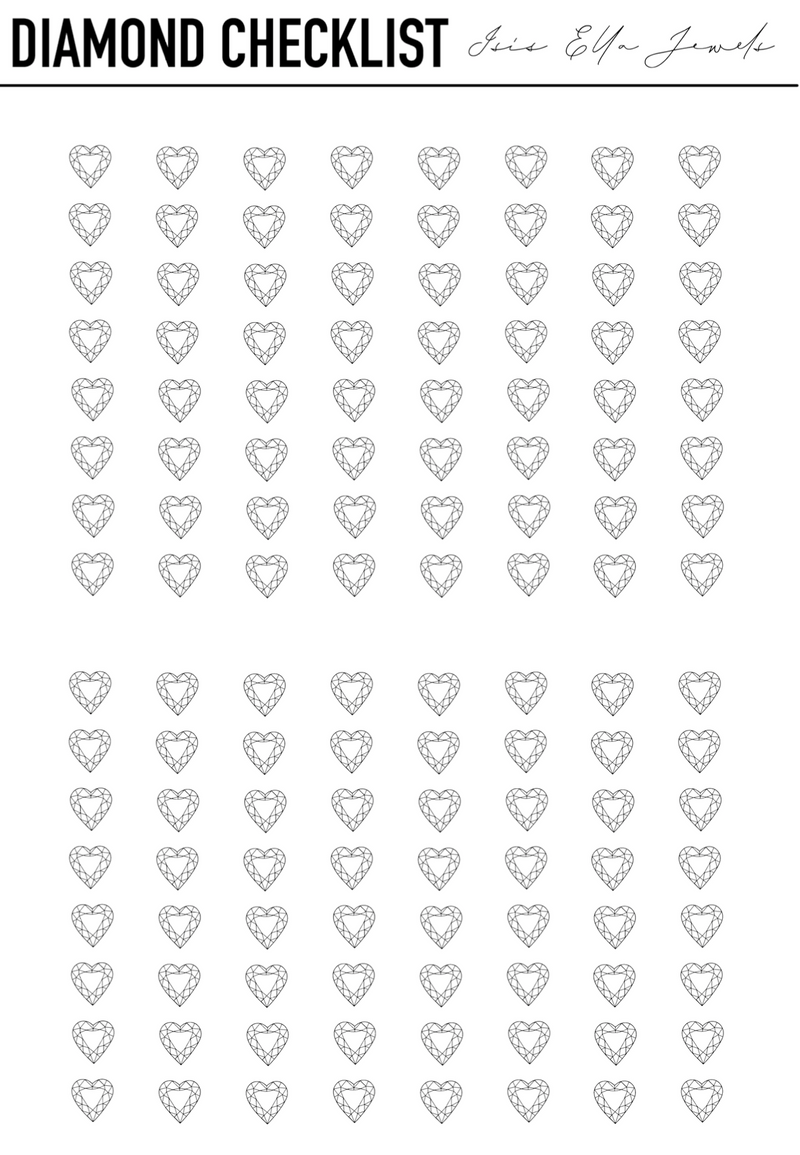 Diamond Checklist