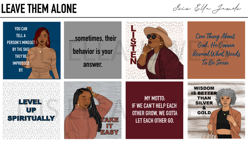Leave Them Alone Journal Meme