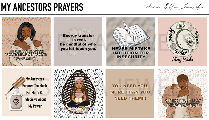 My Ancestors Prayers Journal Meme