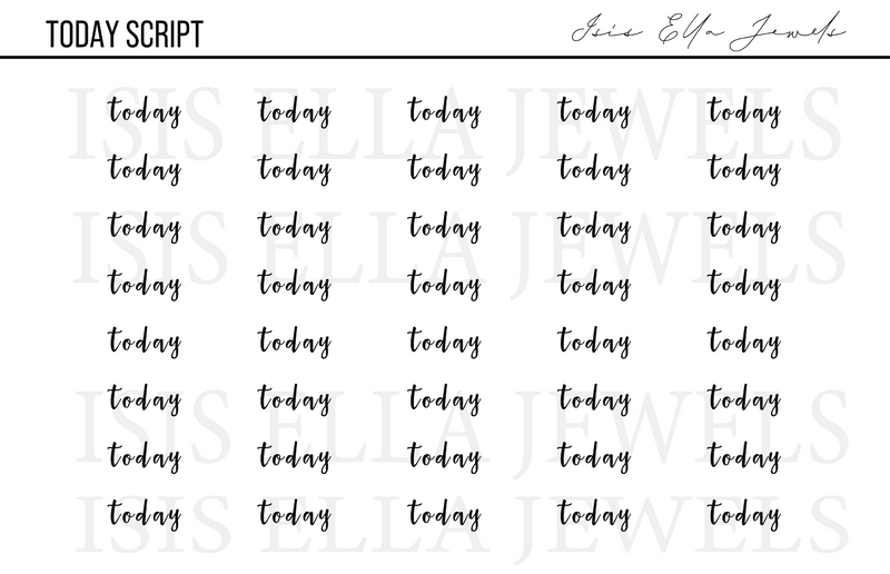 Today Script