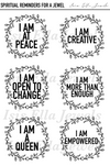 Black & White Affirmation Scripts Collection