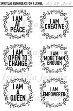 Black & White Affirmation Scripts Collection