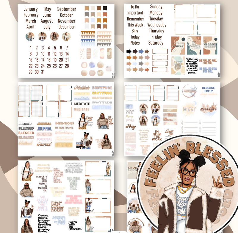 Pressure Digital Sticker Book