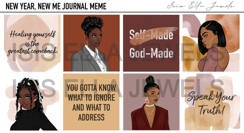 New Year, New Me Journal Meme