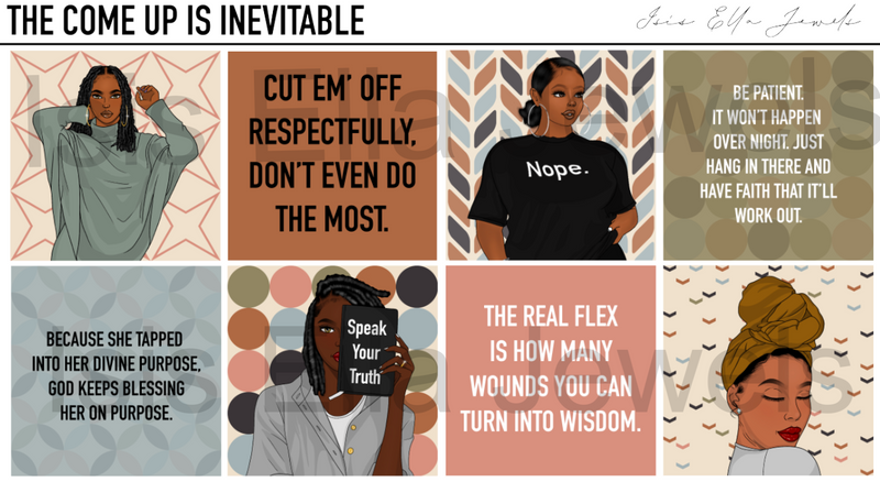 The Come Up Is Inevitable Journal Meme