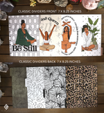 Be Still Dividers (Set of Four)