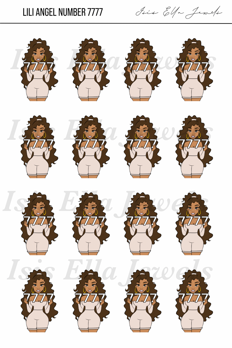 LiLi Angel Number 0000-9999 Collection