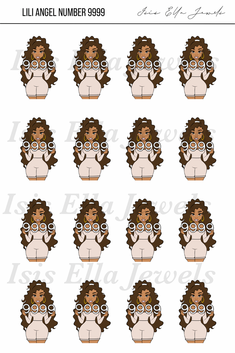 LiLi Angel Number 0000-9999 Collection