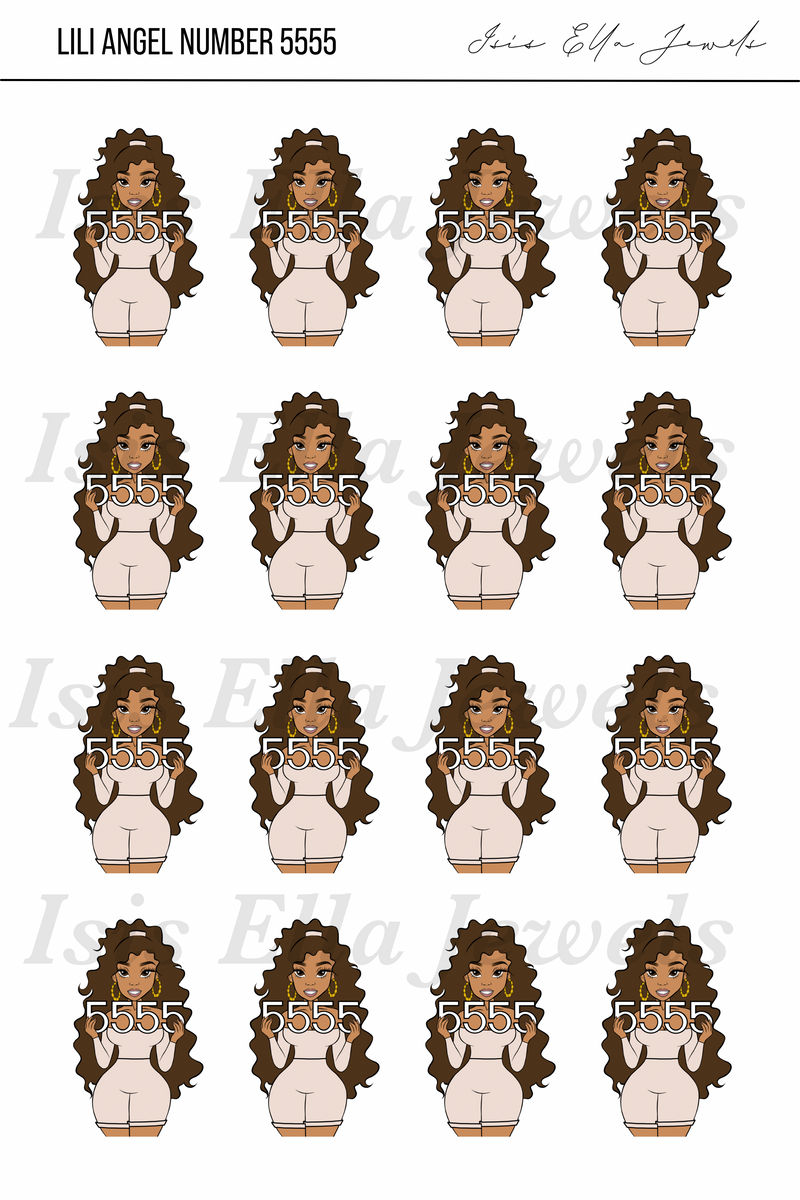 LiLi Angel Number 0000-9999 Collection