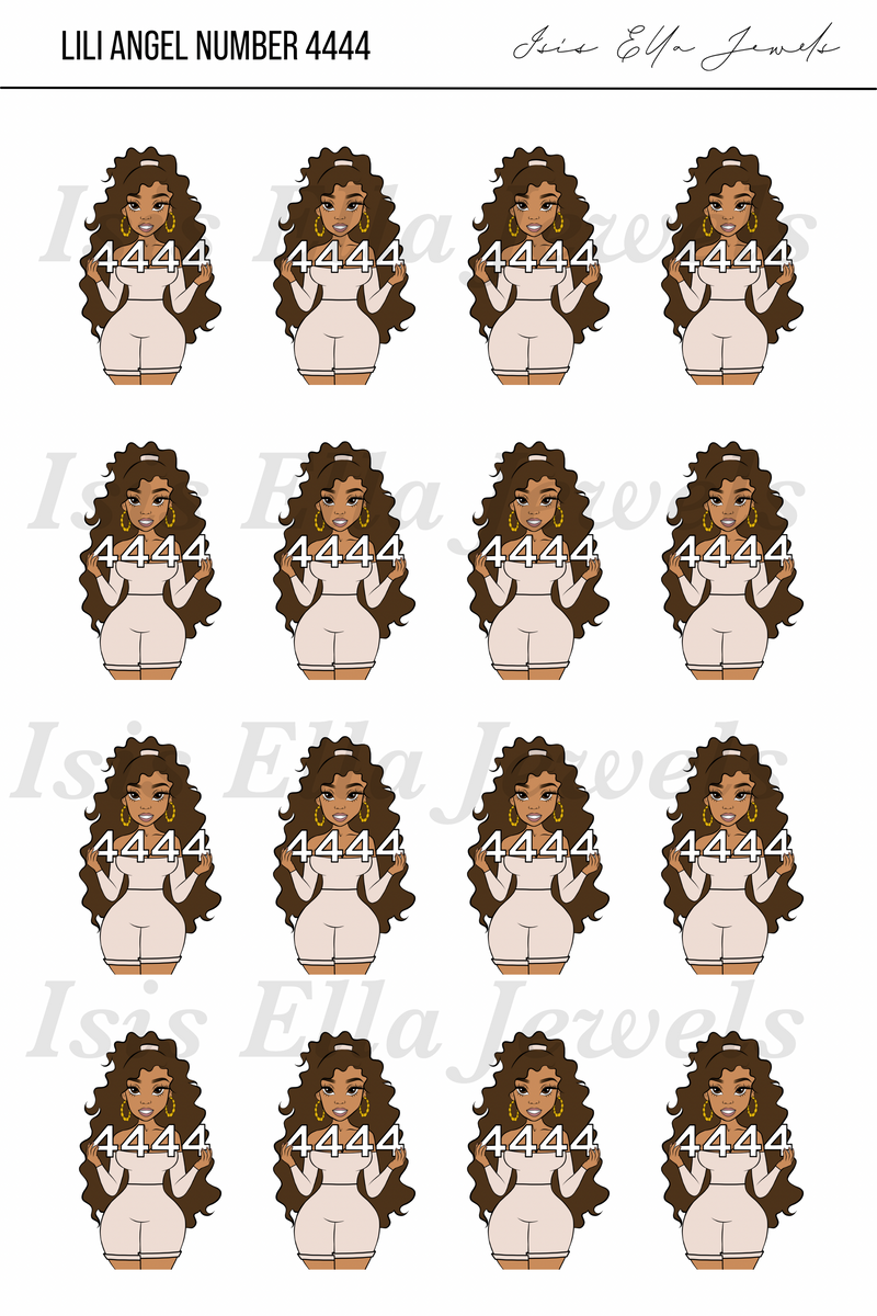 LiLi Angel Number 0000-9999 Collection