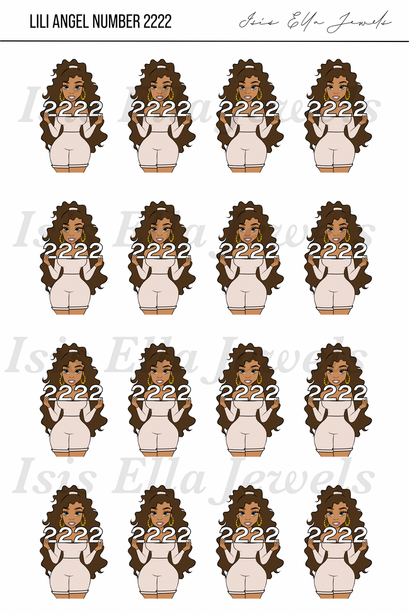 LiLi Angel Number 0000-9999 Collection