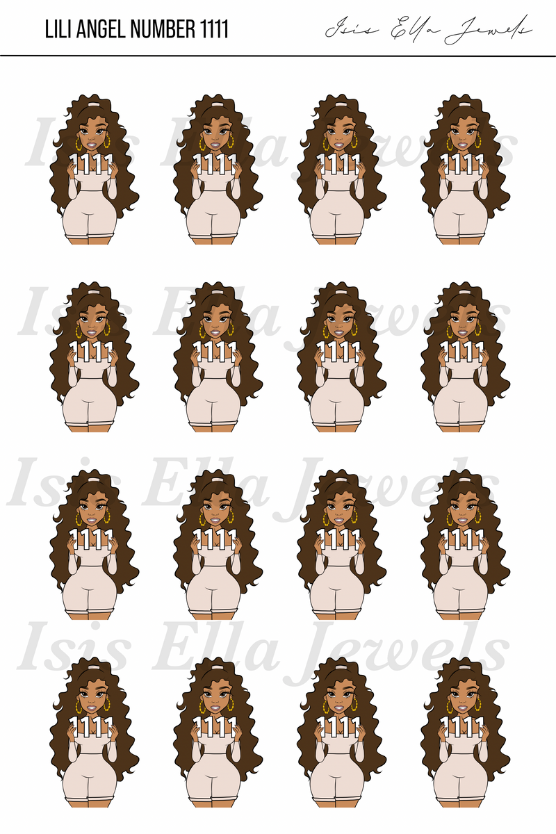 LiLi Angel Number 0000-9999 Collection