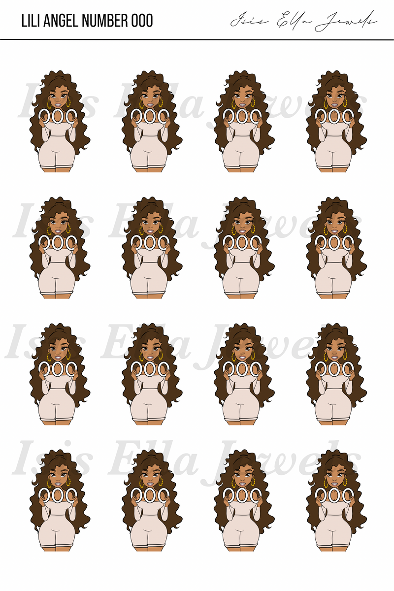 LiLi Angel Number 000-999 Collection