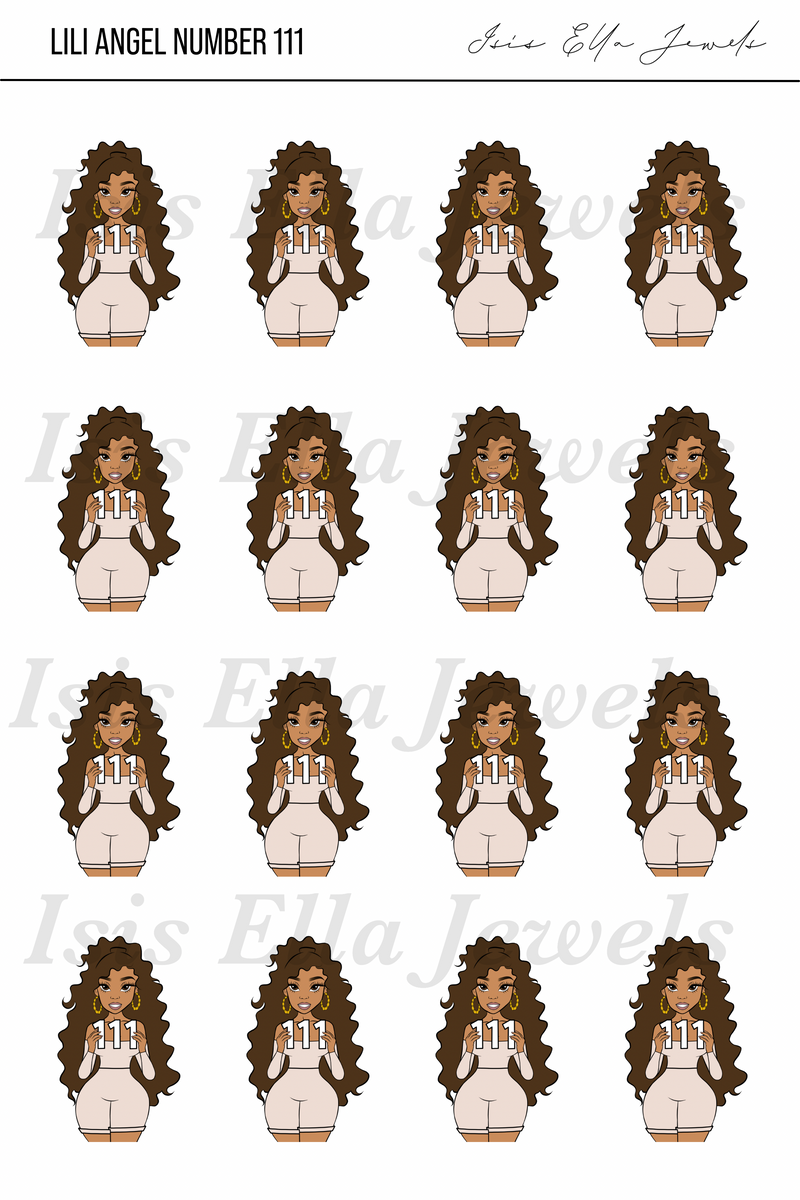 LiLi Angel Number 000-999 Collection