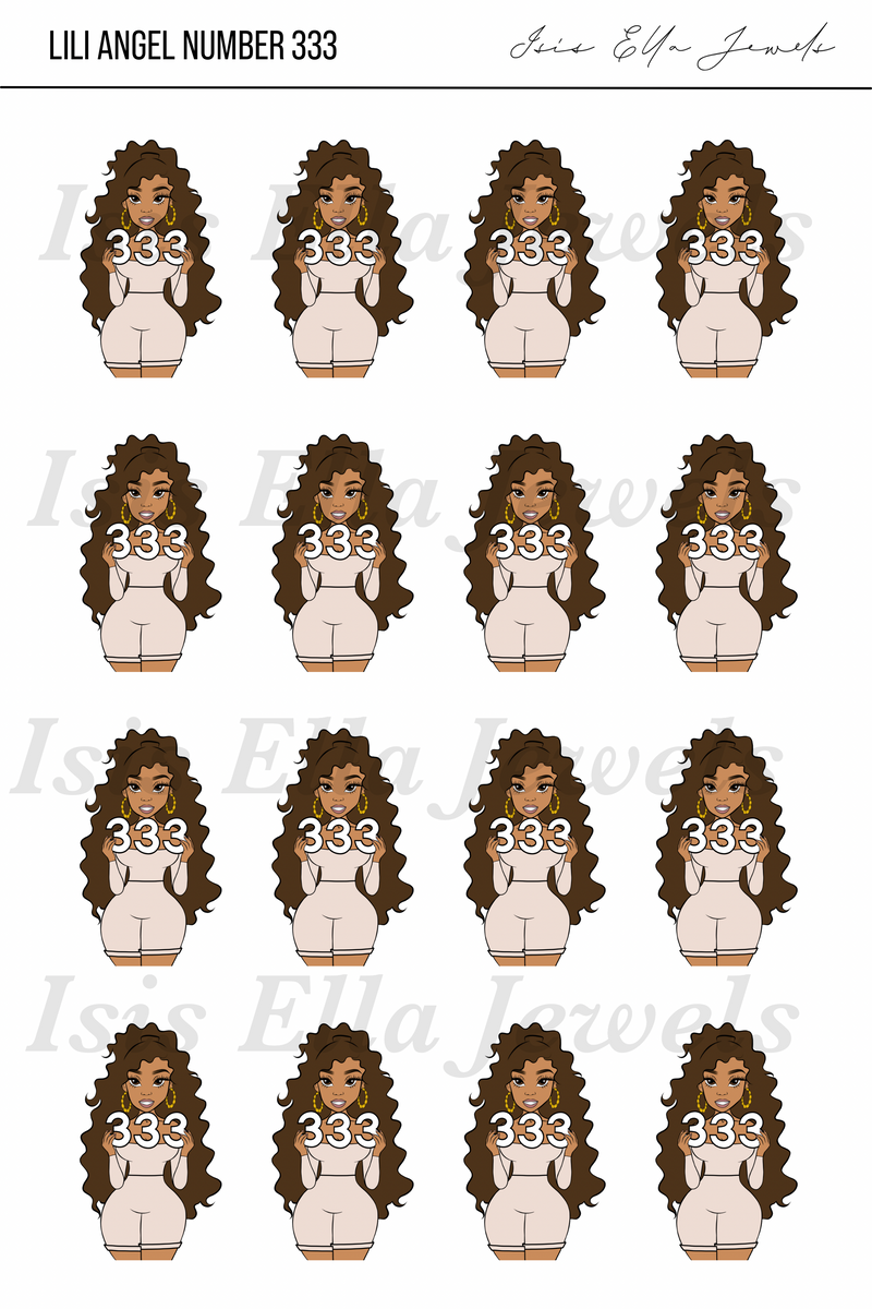 LiLi Angel Number 000-999 Collection
