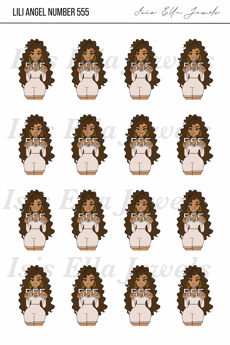 LiLi Angel Number 000-999 Collection