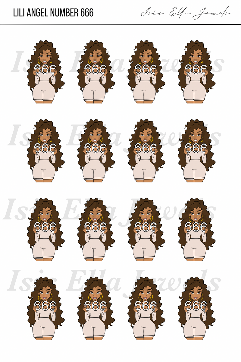 LiLi Angel Number 000-999 Collection