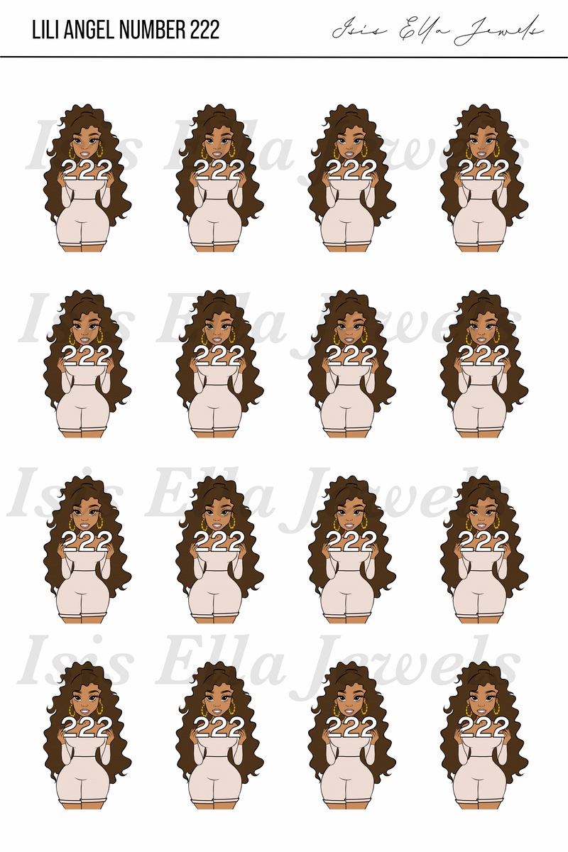 LiLi Angel Number 000-999 Collection