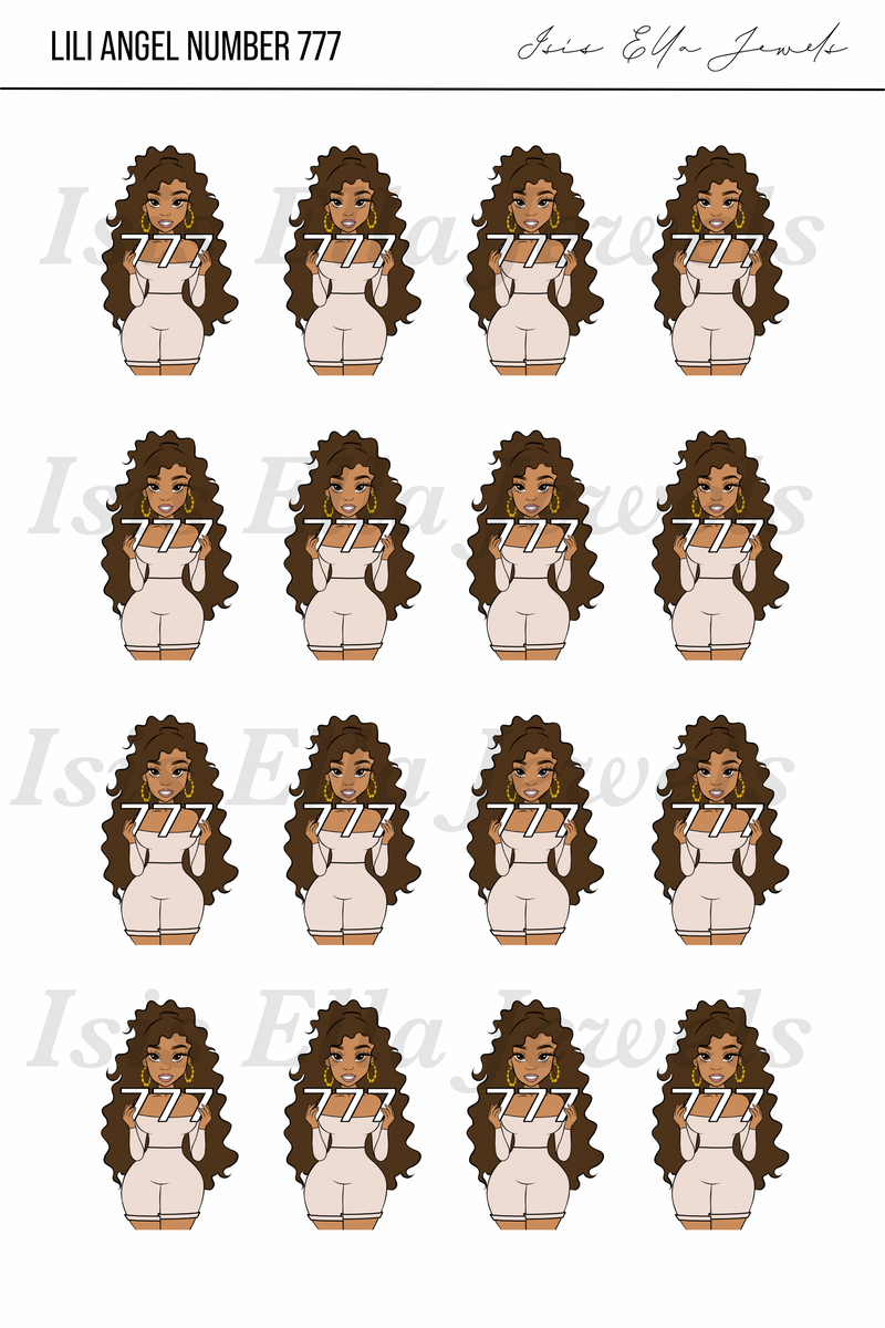 LiLi Angel Number 000-999 Collection