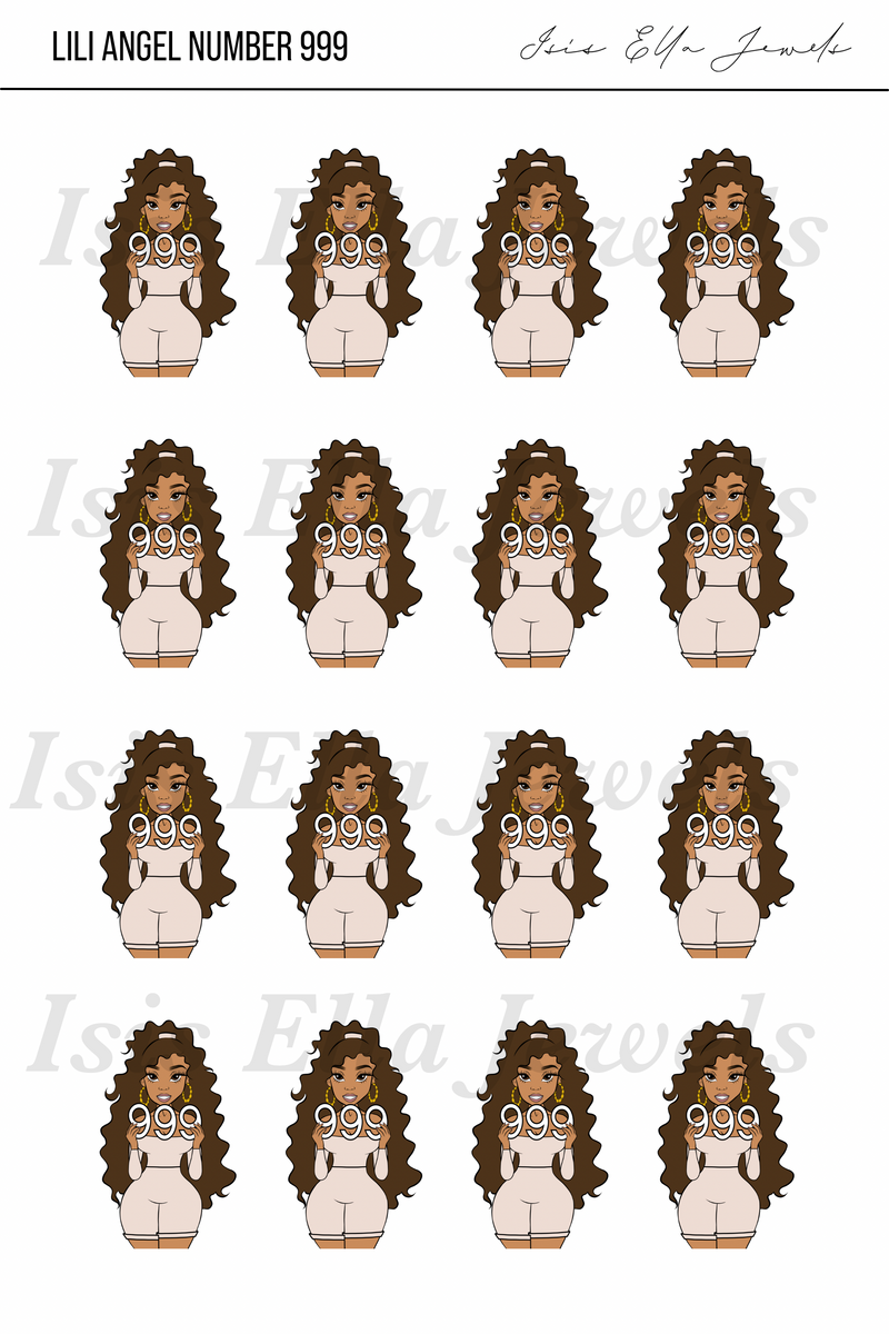 LiLi Angel Number 000-999 Collection
