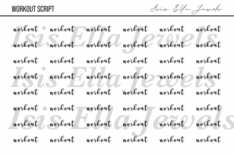 Workout Script